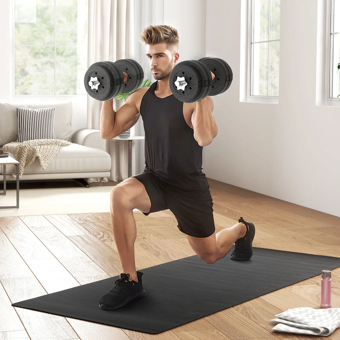 Adjustable Dumbbell Set